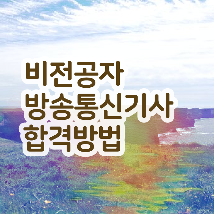 방송통신기사 하는일 방송통신기사 시험자격 인강만 듣고 반 년만에 준비했던 비법