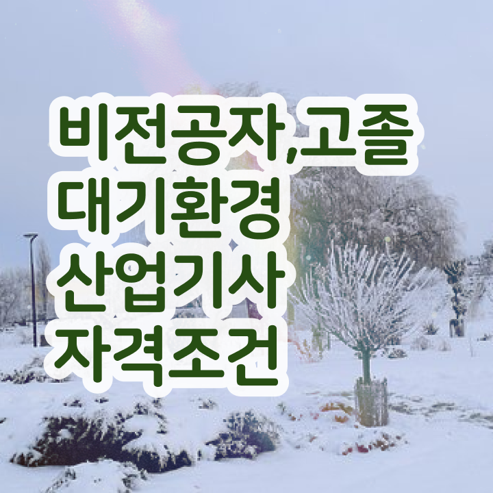  대기환경산업기사 시험과목 대기환경산업기사 시험응시조건 온라인 과정으로 편하게 완료한 비법