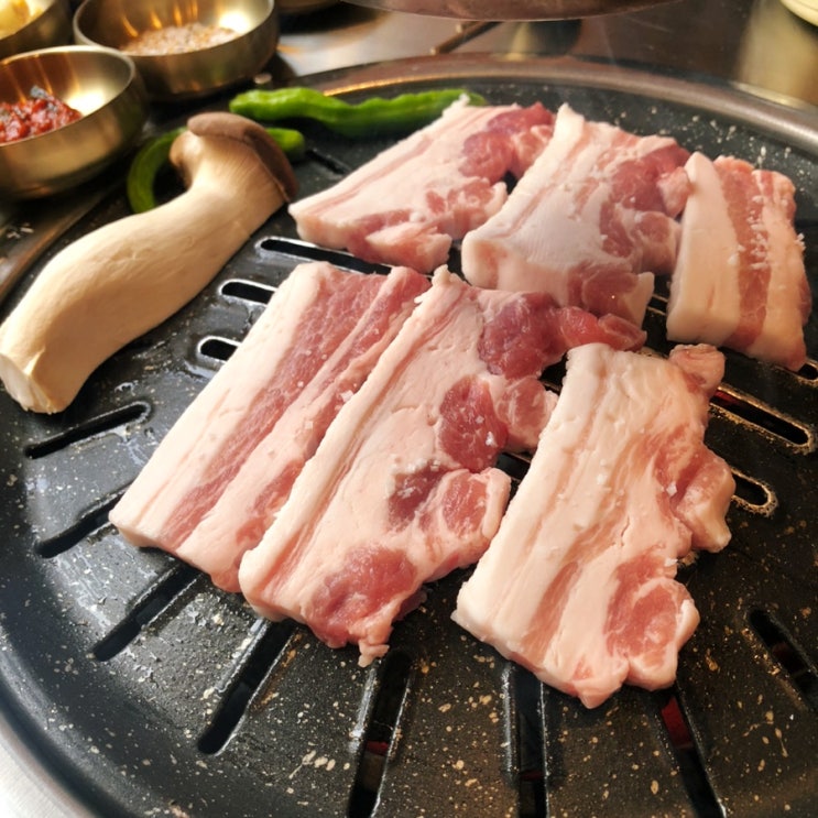  송도 맛집 인천대입구역 풍월 삼겹살 된장술밥 껍데기 물냉면 존맛