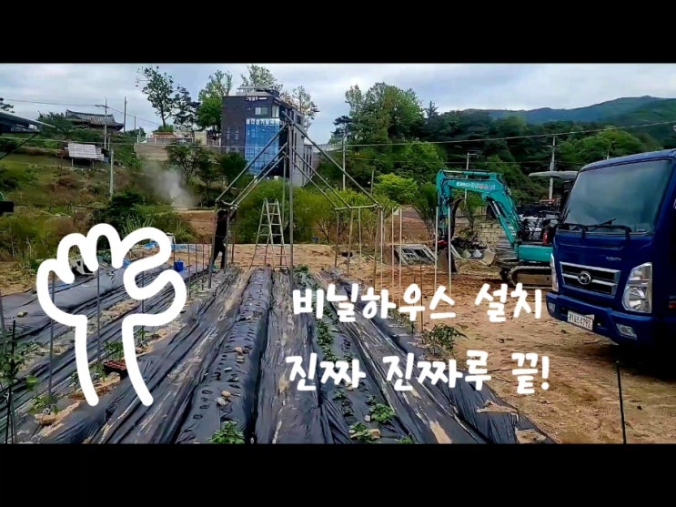  오이 애플수박 호박 넝쿨식물 키우기 위한 지지대 만들기