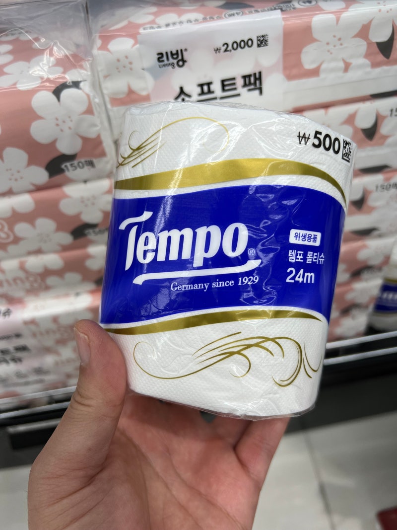 다이소 템포휴지 사용후기