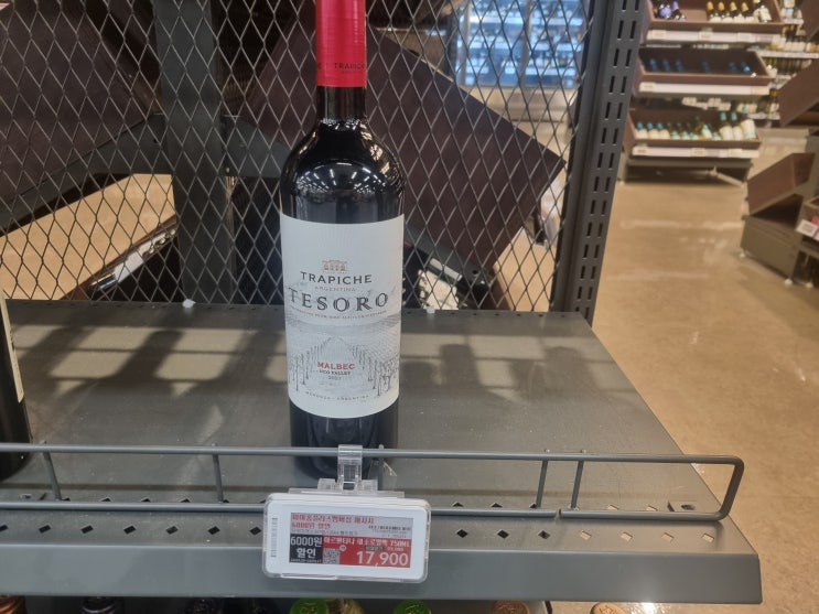  트라피체 테소로 말벡 2021 가격정보 및 후기 / Trapiche Tesoro Malbec 아르헨티나 와인