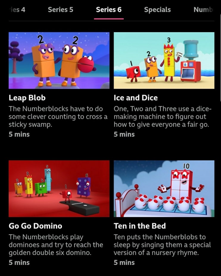 [에피소드 리스트] numberblocks episode list (s9) | 넘버블럭스 시즌9 (공식 유튜브 & 홈페이지는 season 6)
