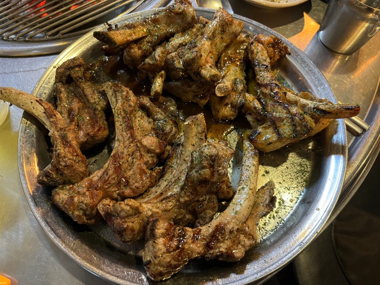  상봉역 맛집 등갈비제작소 근처 고기집