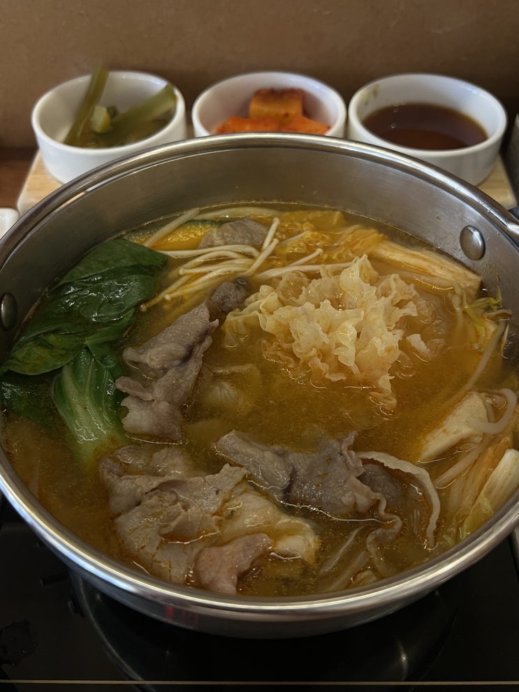  대구 삼덕동 경대병원 맛집 : 솔밭샤브 삼덕점