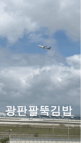  영종도 맛집 공항활주로뷰 광판팔뚝김밥 인천공항점 내돈내산 추천메뉴