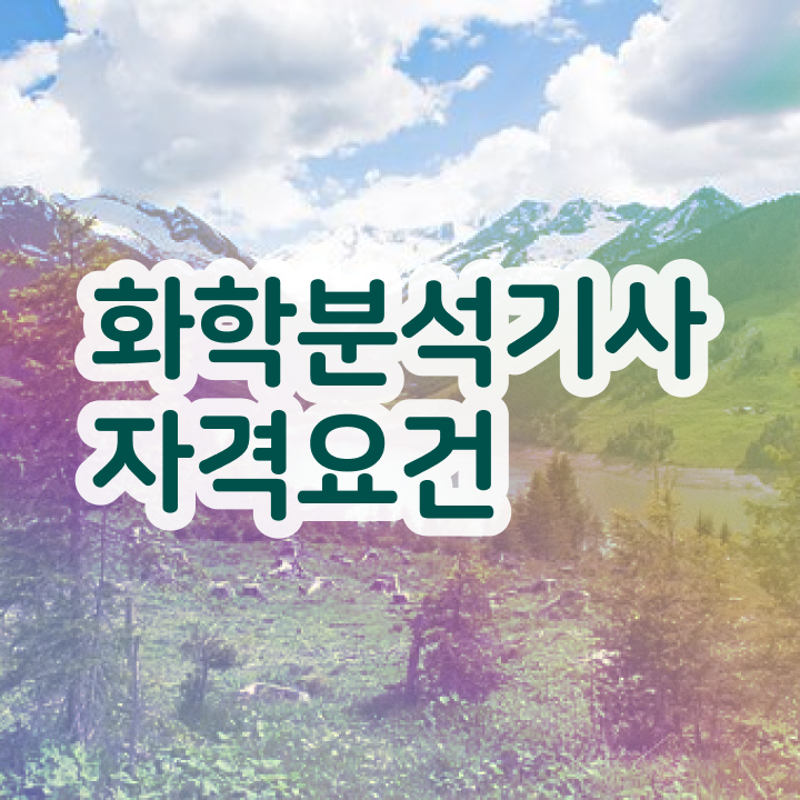  화학분석기사 필답 화학분석기사 자격요건 인강만 듣고 15주만에 끝낸 비법