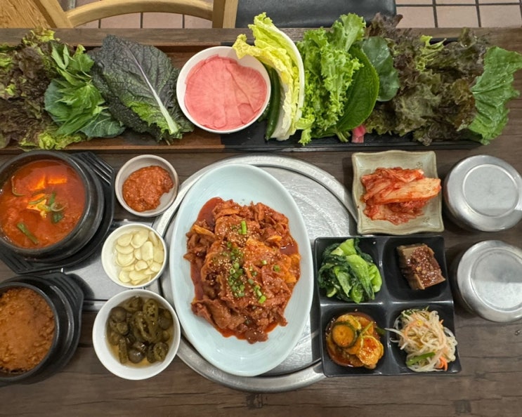  수원 행궁동 한식 맛집 추천 청산시골쌈밥