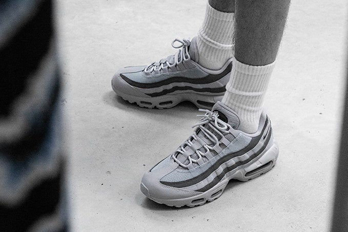  나이키 에어맥스95 그레이 스케일 _ 디테일, 정가품, 사이즈 리뷰 _ AIR MAX 95 GREYSCALE