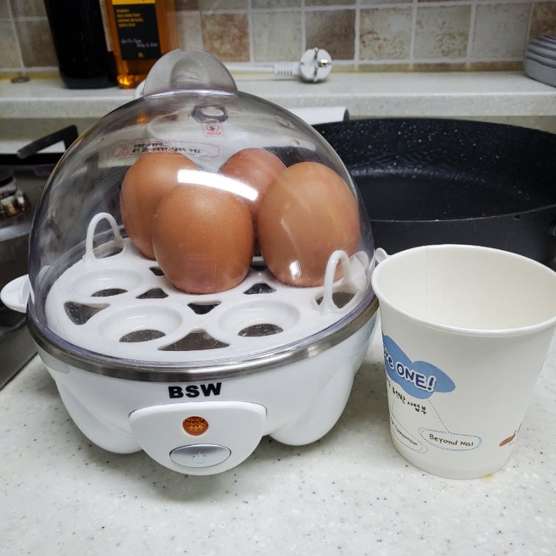BSW계란찜기 이걸 이제 알았다니...계란삶기 해방