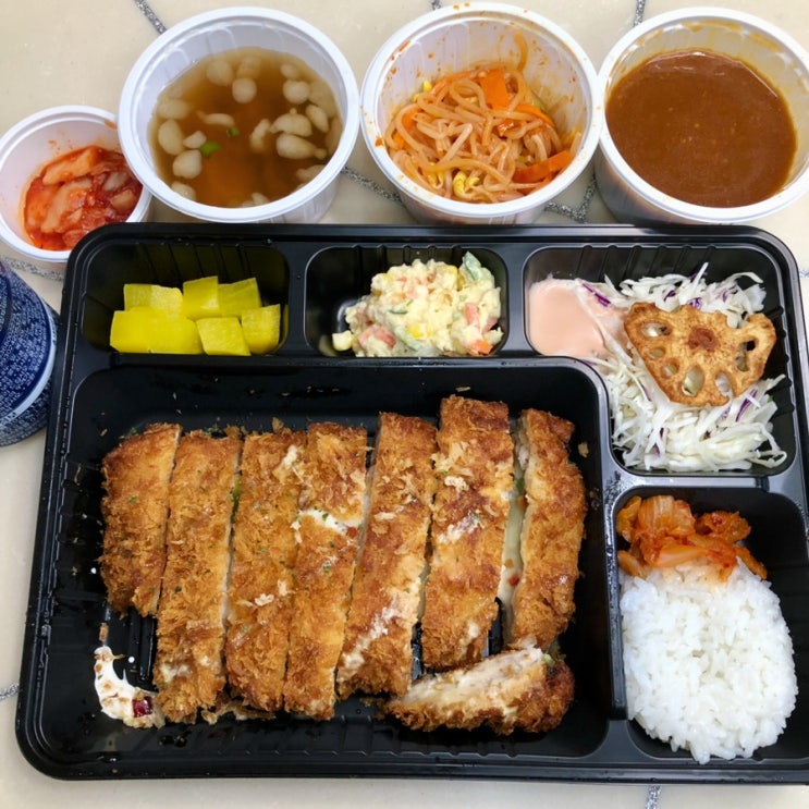  송도 돈까스 맛집 무공돈까스 포장도 맛있어요