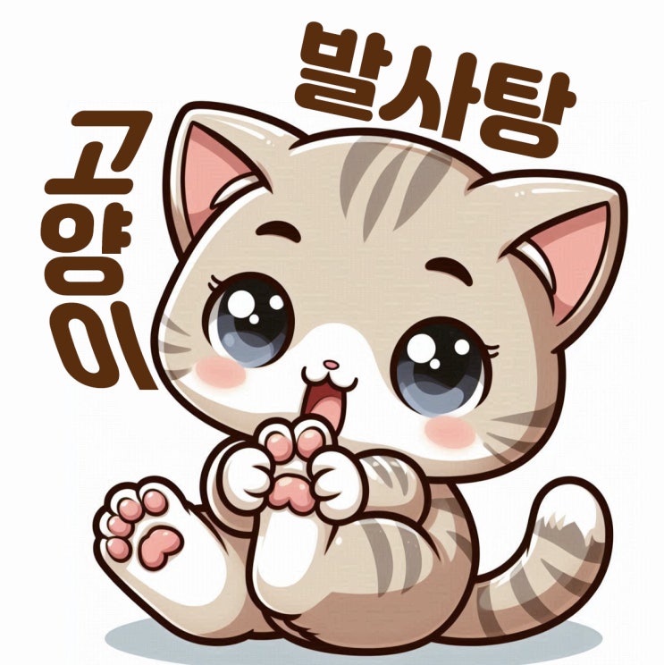  고양이 발사탕 발톱정리 이유와 문제