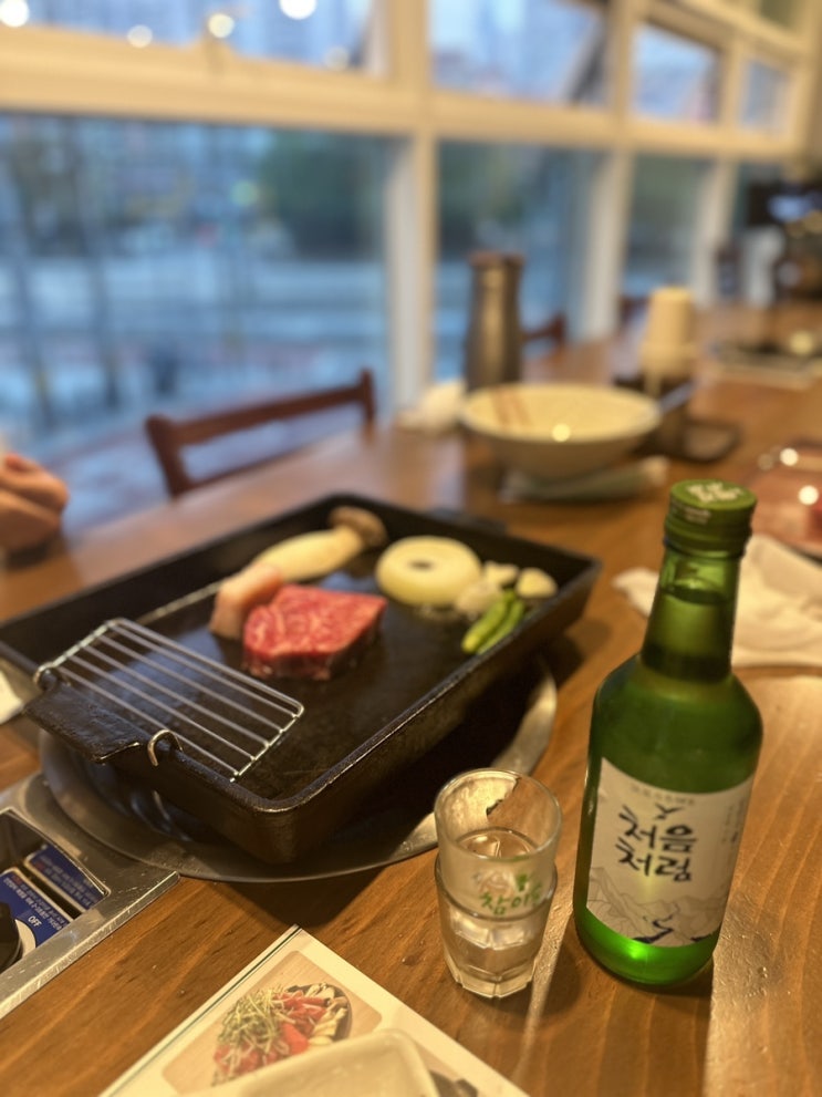  [신도림역 소고기집] 구로동 맛집 명인고기에서 등심과 삼겹살을 가성비있게!