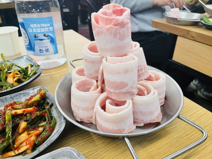  야당 대패삼겹살이 맛있는 내돈내산 대패마켙