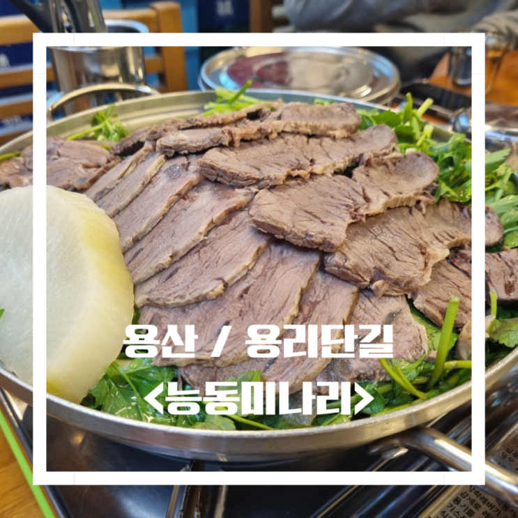  용산 맛집 능동미나리 금요일 오후 웨이팅 테이블링  용리단길 밥집