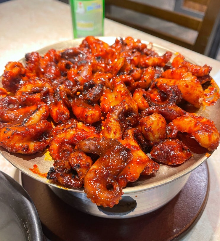 광안리 연탄쭈꾸미 화달구 웨이팅 또 오고 싶은 맛집 내돈내산