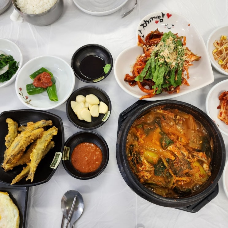  남해멸치쌈밥맛집 미조항식당 멸치세트 솔직후기