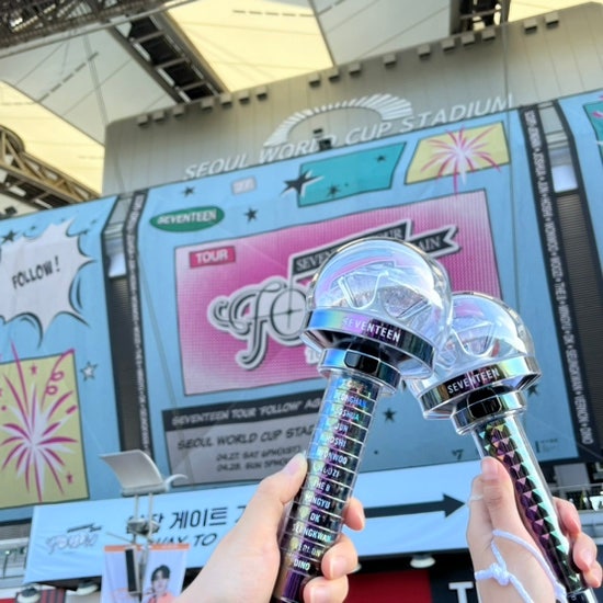 [SEVENTEEN演唱會] SEVENTEEN FOLLOW AGAIN TO SEOUL首場演唱會 / 場地地圖、H區21排視野、以及心得 :)
