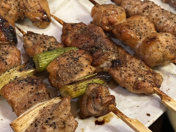  불당동 술집 ㅣ 혼술하기 좋은 야키토리 꼬치맛집 '키니이루'
