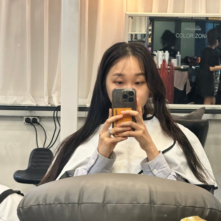  대치동미용실 에센슈얼 탈색모 클리닉 받고 왔어요
