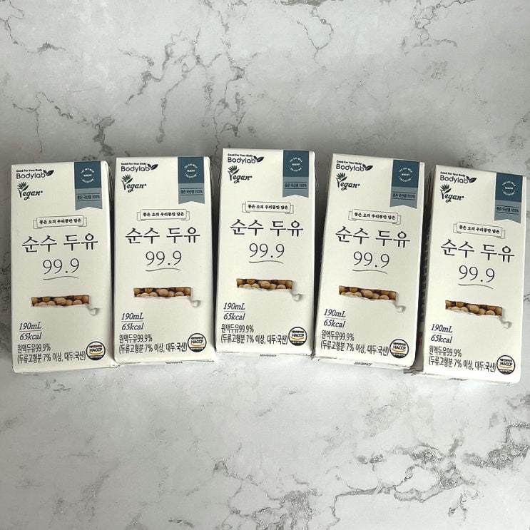  내돈내산 NON GMO 국산콩 바디랩 순수 두유 99.9 쿠팡 무첨가 임산부 두유 추천
