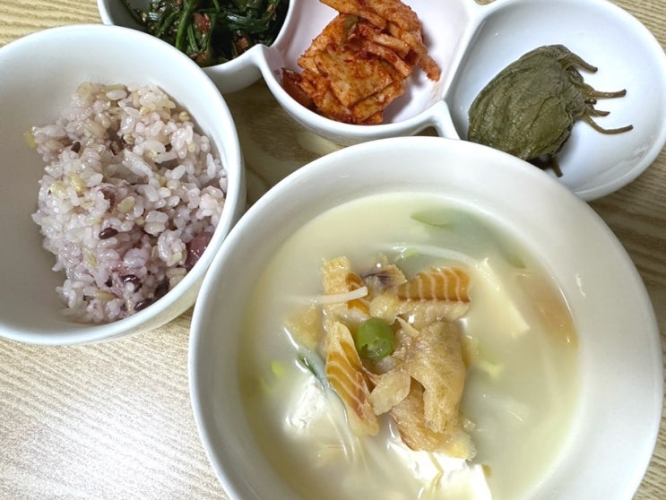 구미황태맛집 캠핑밀키트 황태해장국 윤실네진부령황태 구미선산본점