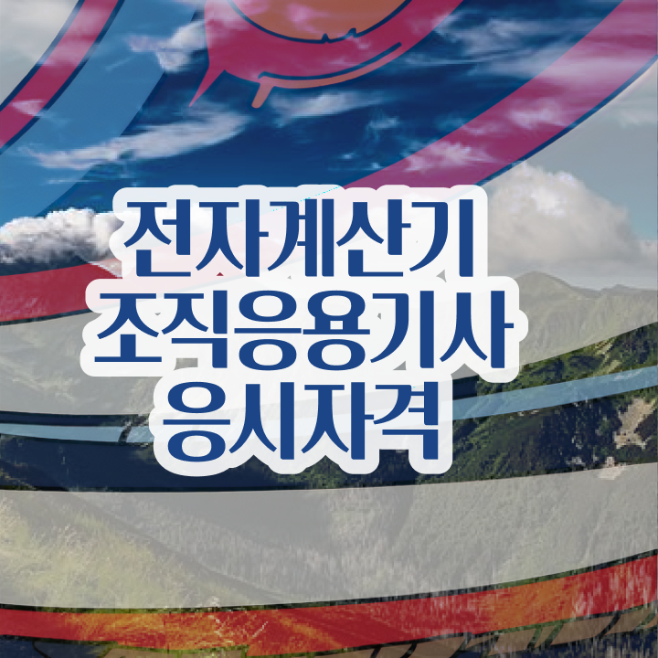  전자계산기조직응용기사 필기 시험시간 전자계산기조직응용기사 시험응시자격 온라인으로 편하게 성공한 과정