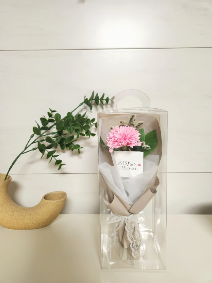  조플라워 카네이션꽃다발 비누꽃카네이션 스승의날 카네이션