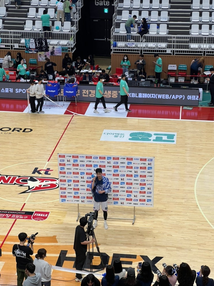 <b>KT</b> 소닉붐 vs KCC 챔피언 <b>결정전</b> 1차전 후기 240427