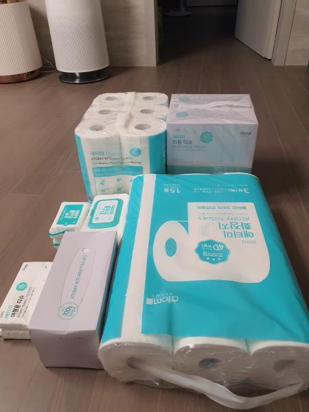  애터미화장지 추천, 부드러운 촉감의 애터미4D화장지 후기