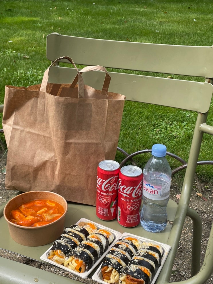  [프랑스 파리] 파리 한식 맛집 À Busan(아부산) / 김밥, 떡볶이 포장 뤽상부르 공원 피크닉 후기