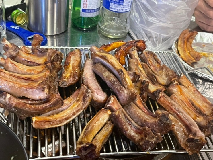  2동탄쪽갈비맛집 회식맛집 1kg에 3만 원대밖에 안 하는 오른쪽갈비
