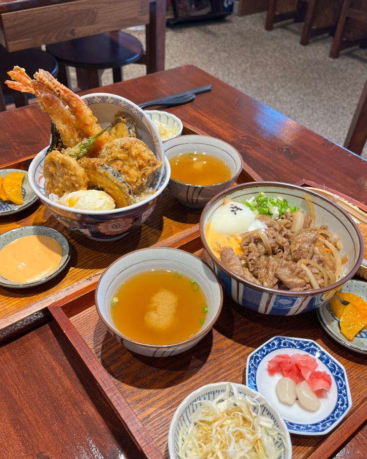  [여수일식당] 여수 쇼쿠지 텐동맛집 명란우삼겹덮밥 고로케