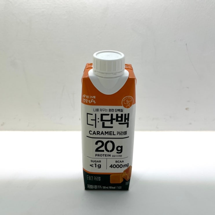  빙그레 tft 더단백 드링크 카라멜 맛 프로틴 음료 가격 파는 곳 솔직후기