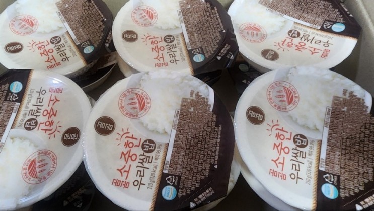 곰곰 소중한 우리쌀밥, 210g, 36개 구매 후기