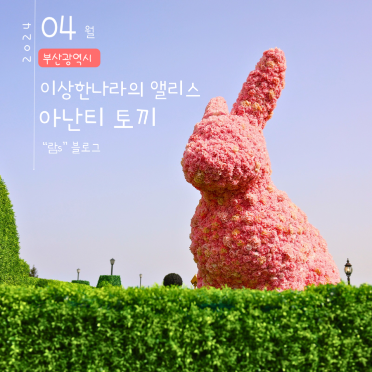  부산 기장 아난티 토끼 이상한나라의앨리스 위치 가는 방법 주차장 요금