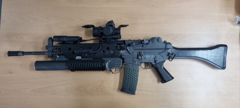 K201 유탄발사기 소총