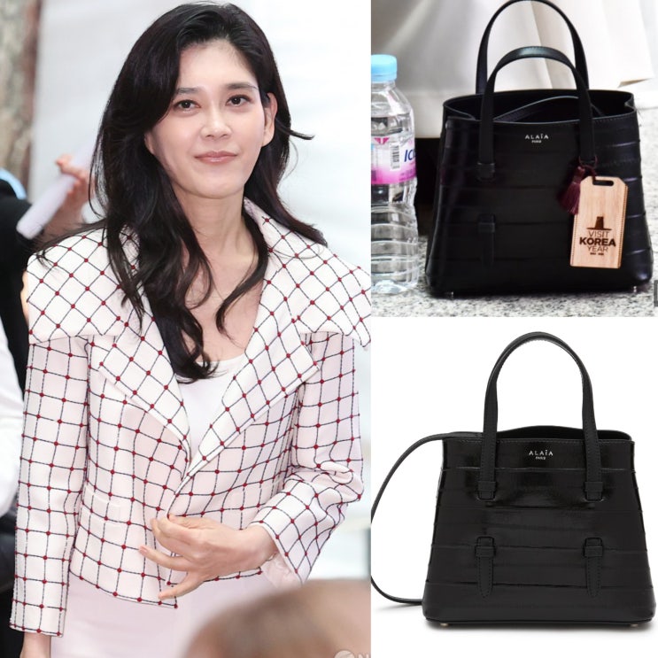  이부진 가방 알라이아 토트백 인천공항 등장에 벌써 완판각