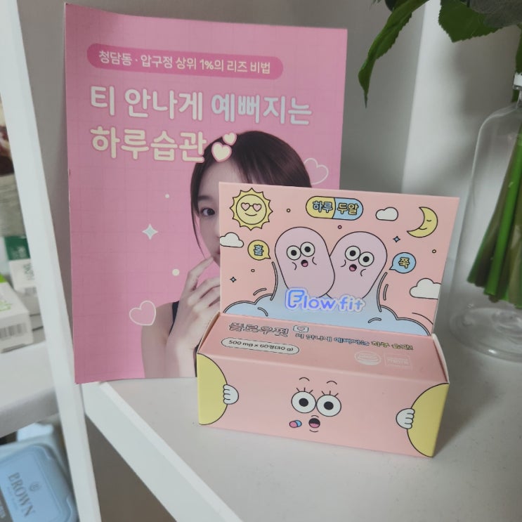  다리붓기 빼는데 효과빠른 플로우핏 2통째 후기