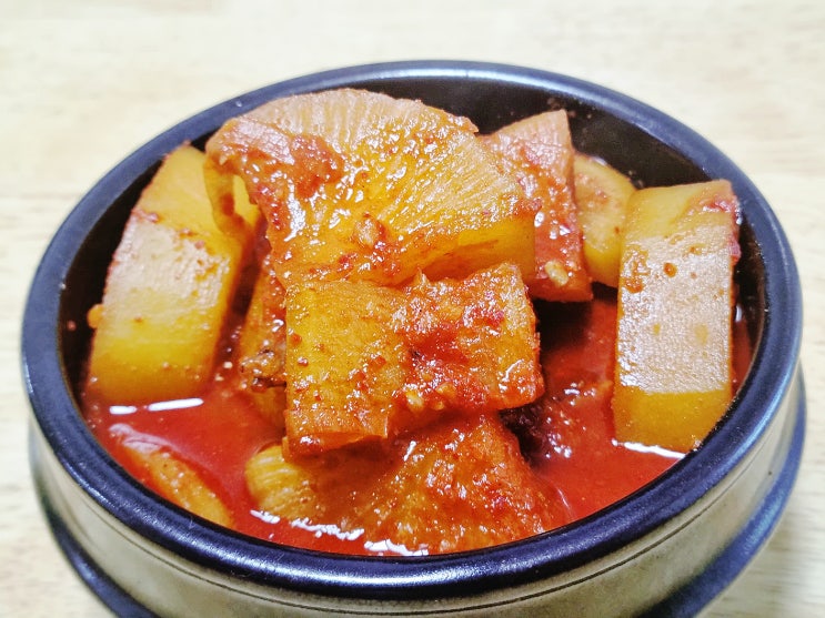  무우 요리 백종원 무 조림 레시피 칼칼 달달한 버전