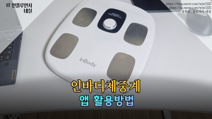  인바디체중계 스마트체중계 끝판왕 제대로 사용하는법