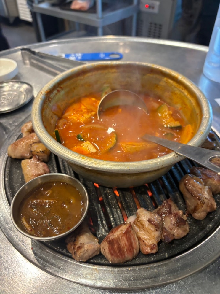  [세종 도담동] 세종 연탄구이 맛집 고추장찌개 잘하는 고깃집 작두집 연탄구이 후기