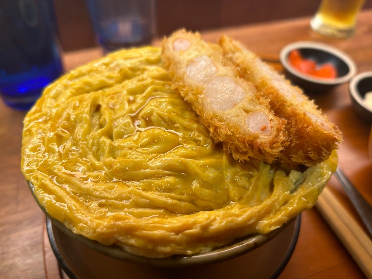  가츠동과 카레하면 떠오르는 성수동 강력추천 미친 맛집 <탐광>(에비가츠동, 카레누들)