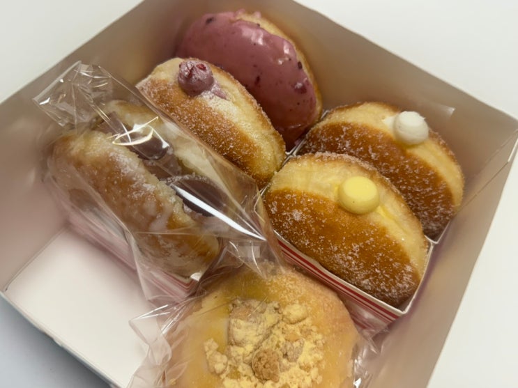  천안 디저트 불당동 맛집 선물용으로도 좋은 캘리포니아 도넛 클럽