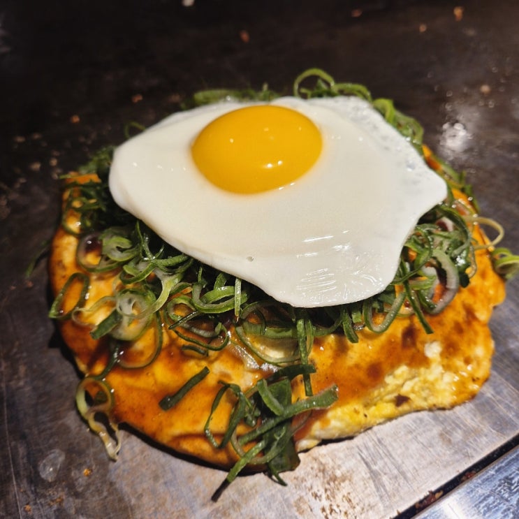  신사 가로수길 맛집 핫쵸 오코노모야끼 내돈내산