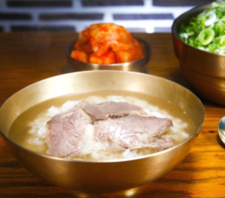 서울의 국밥집 5곳.