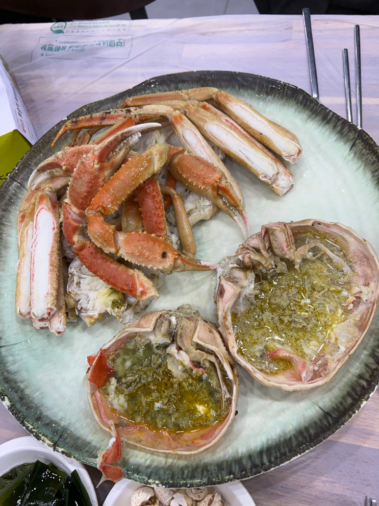  사장님이 맛있고 대게가 친절한 포항 대게맛집 ㅣ 한신수산