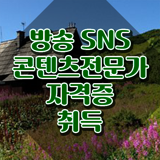  콘텐츠 마케터 포트폴리오 , 방송sns콘텐츠전문가 자격증 한달 만에 취득한 노하우 및 온라인 무료강의