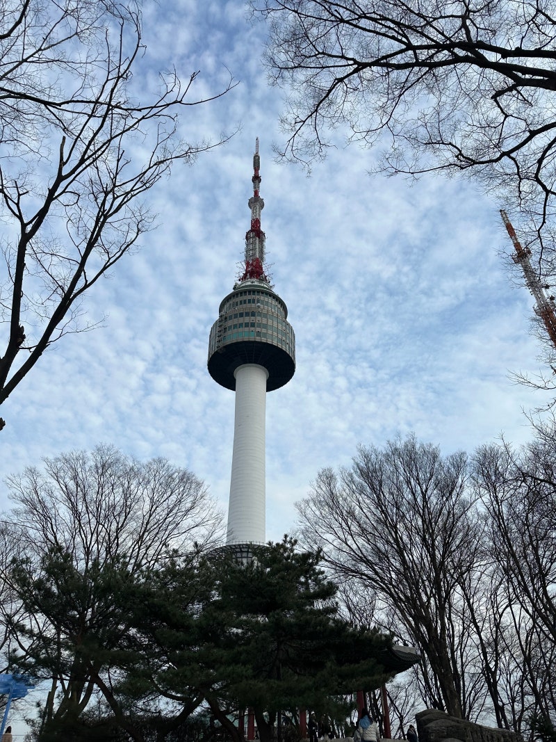 남산서울타워(남산타워) 걸어서 올라가는법 / 삼순이계단 / 잠두봉 포토아일랜드