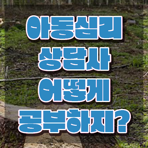  부천 아동심리상담 센터 , 아동심리상담사 자격증 학습 살펴보기